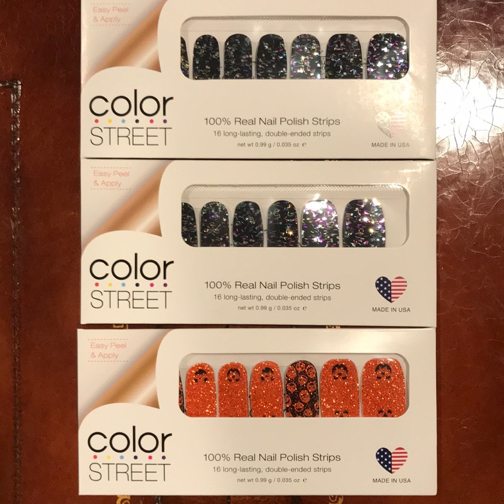 Color street nail polish strips